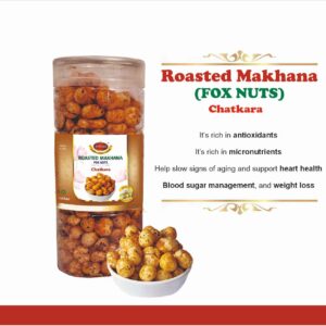 Roasted Makhana  (FOX NUTS)  Chatkara