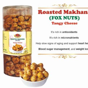 Roasted Makhana  (FOX NUTS)  Tangy Cheese
